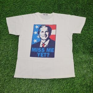 George-Bush Shirt Womens Large 21x25 Republican